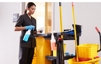 Hướng dẫn sử dụng xe dọn phòng đúng cách