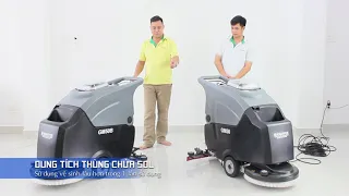 Ưu và nhược điểm của máy chà sàn nhà xưởng KRAFFER GM50 & GM50B