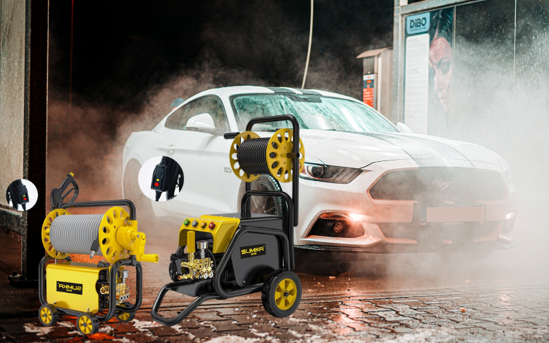 Máy rửa xe áp lực cao là gì? Đâu là ưu điểm nhược của máy rửa xe?