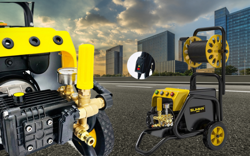 Máy phun rửa áp lực cao - Sự lựa chọn hàng đầu cho người dùng