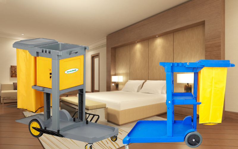 Xe dọn phòng khách sạn: Giải pháp hoàn hảo cho dịch vụ chuyên nghiệp