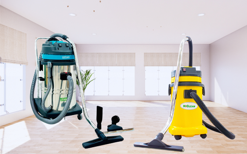 Máy hút bụi công nghiệp – Giải pháp hiệu quả từ thương hiệu Hiclean
