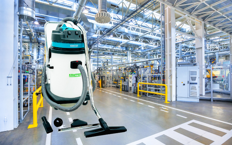 Máy hút bụi KRAFFER KF70B, công suất 2800W có gì đặc biệt?