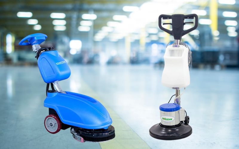 Máy chà sàn Hiclean - Giải pháp vệ sinh chuyên nghiệp cho khách hàng