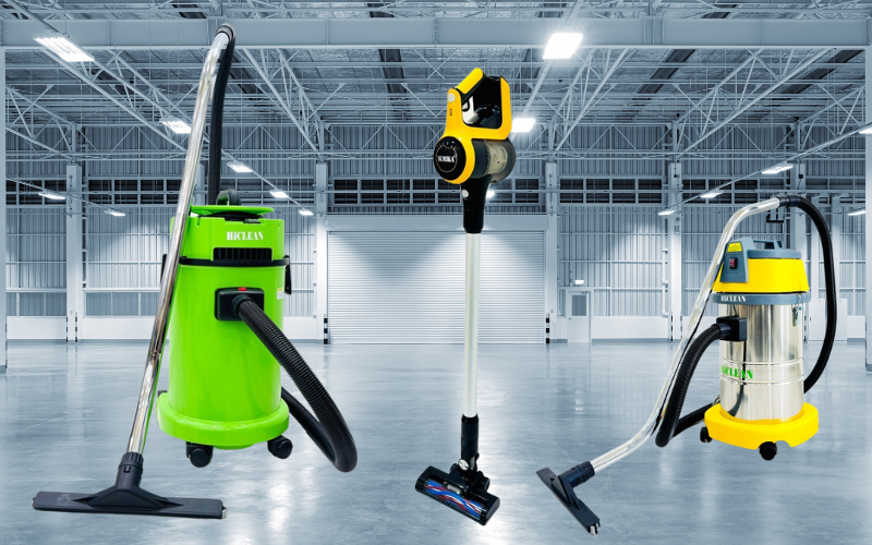 Top 5+ máy hút bụi công nghiệp nhà xưởng đạt chuẩn chất lượng tại Hiclean