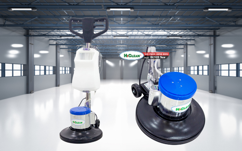 Làm sạch nhanh chóng, hiệu quả với máy chà sàn chuyên nghiệp