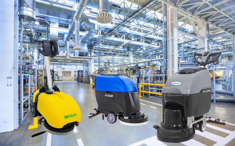 Máy chà sàn công nghiệp: Nâng tầm vệ sinh, hiệu quả vượt trội cùng hiclean