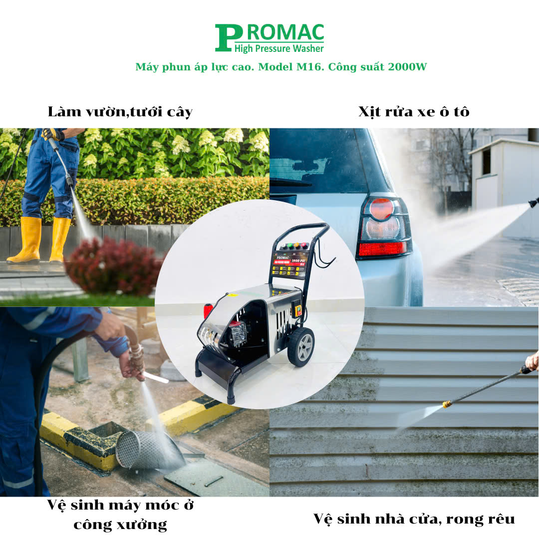 MÁY RỬA XE ÁP LỰC CAO CÓ GÌ MÀ ĐƯỢC NHIỀU NGƯỜI YÊU THÍCH?