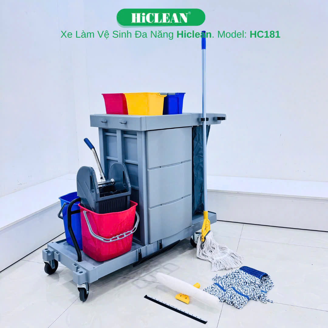 Xe làm vệ sinh đa năng: Giải pháp làm sạch toàn diện