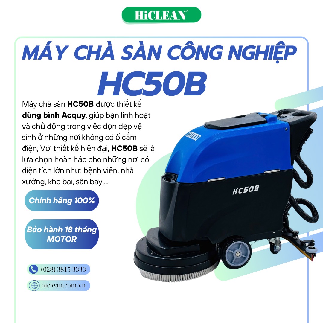 Top 5 Máy Hút Bụi Công Nghiệp HiClean Cho Nhà Xưởng & Văn Phòng Đáng Mua Nhất 2026
