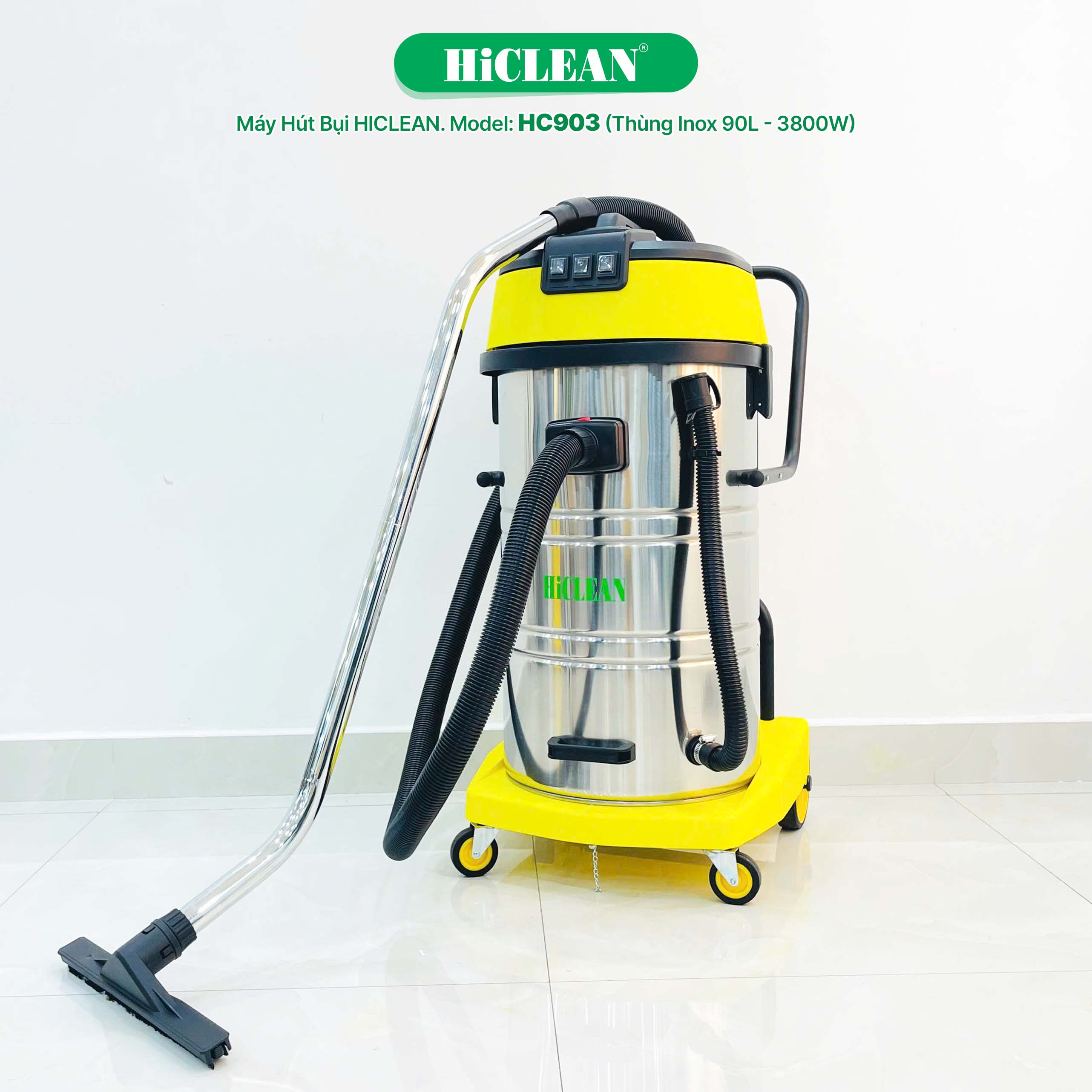 Máy hút bụi công nghiệp HiClean HC 903