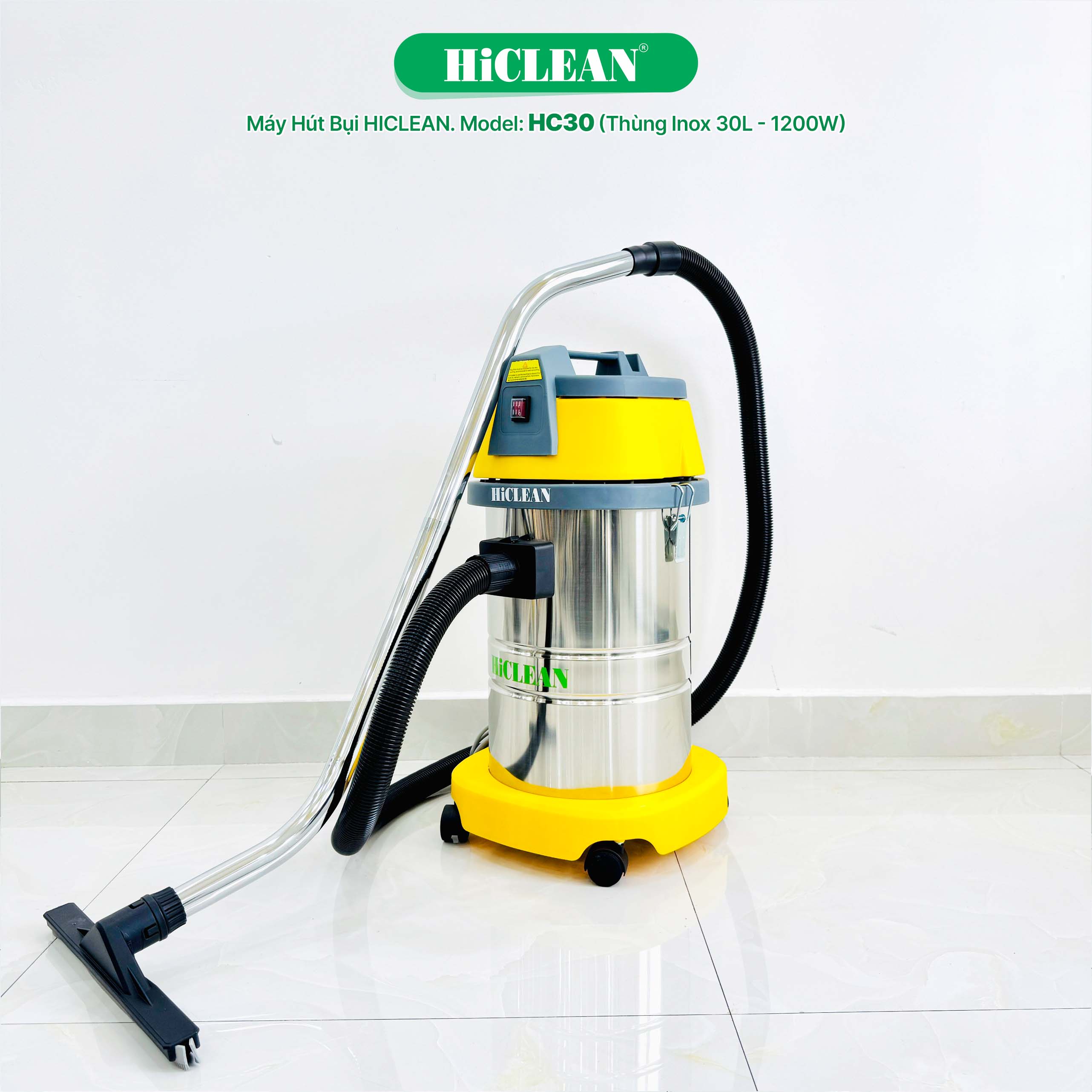 Máy hút bụi khô ướt HiClean HC30