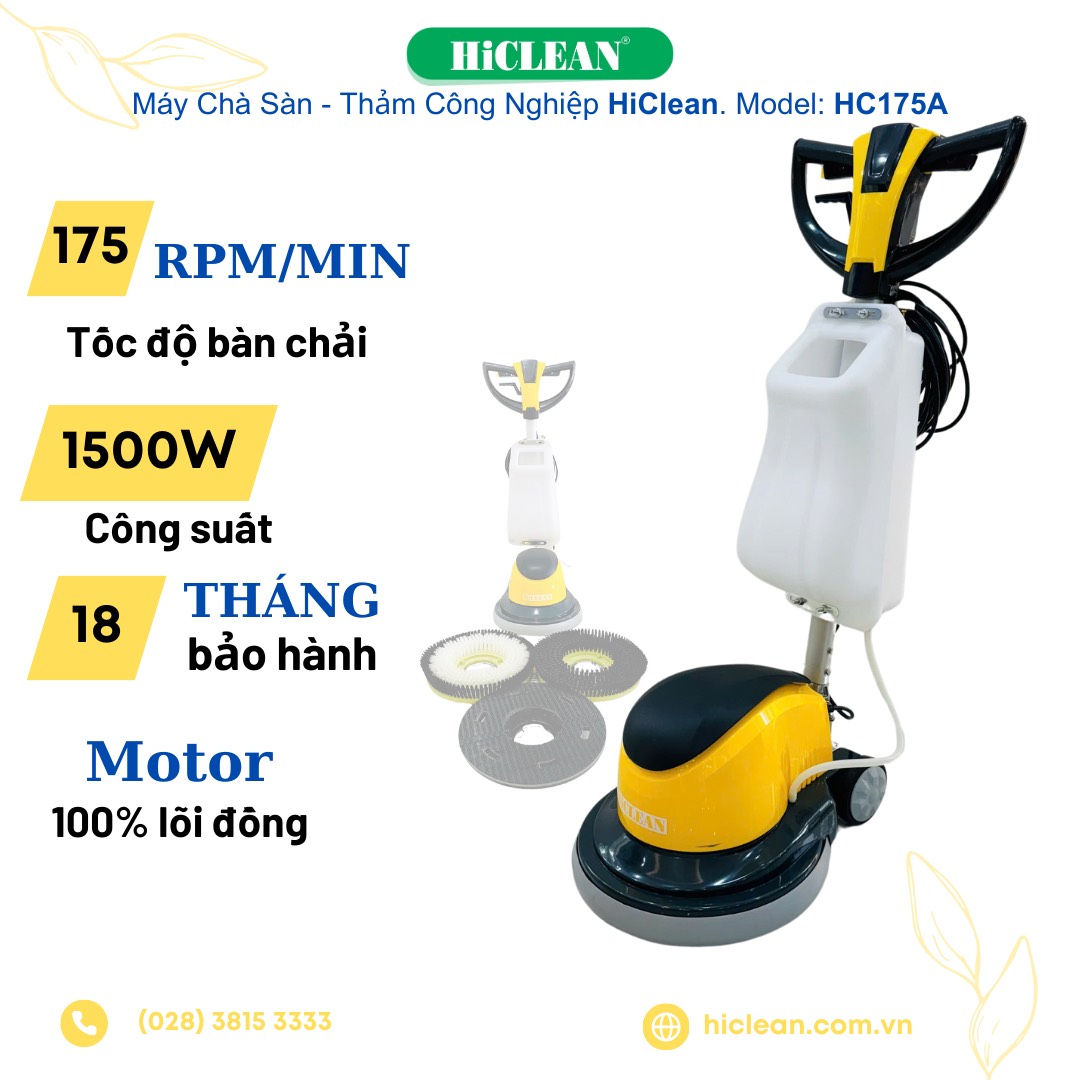 Máy chà sàn công nghiệp HiClean HC175A