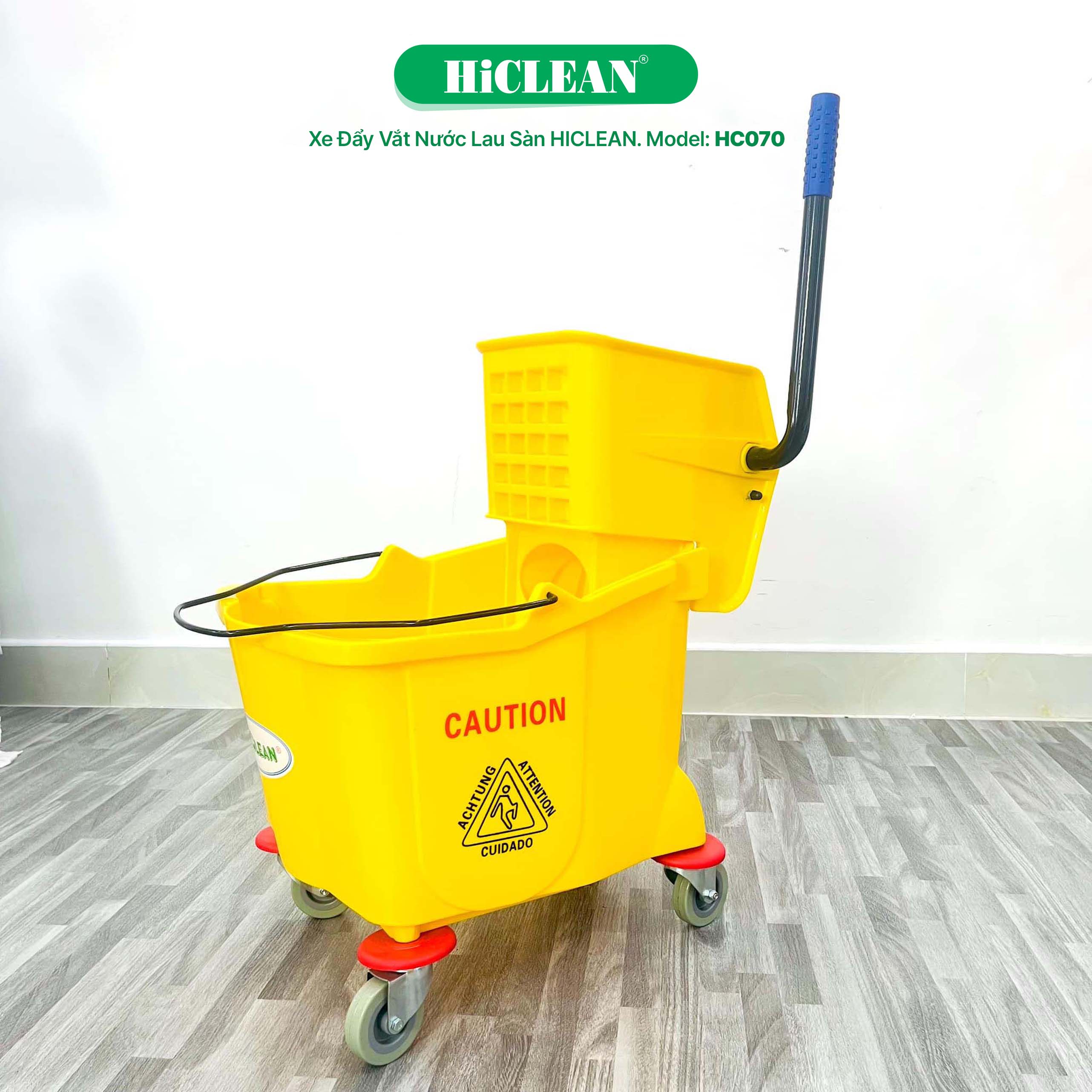 Xe vắt nước 1 xô HiClean HC 070