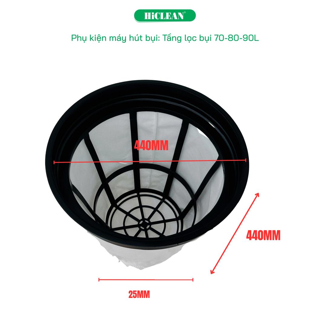 Tầng lọc bụi có vành HiClean loại lớn