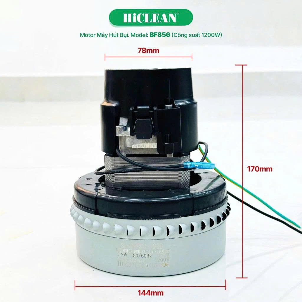 Motor máy hút bụi HiClean 1200W