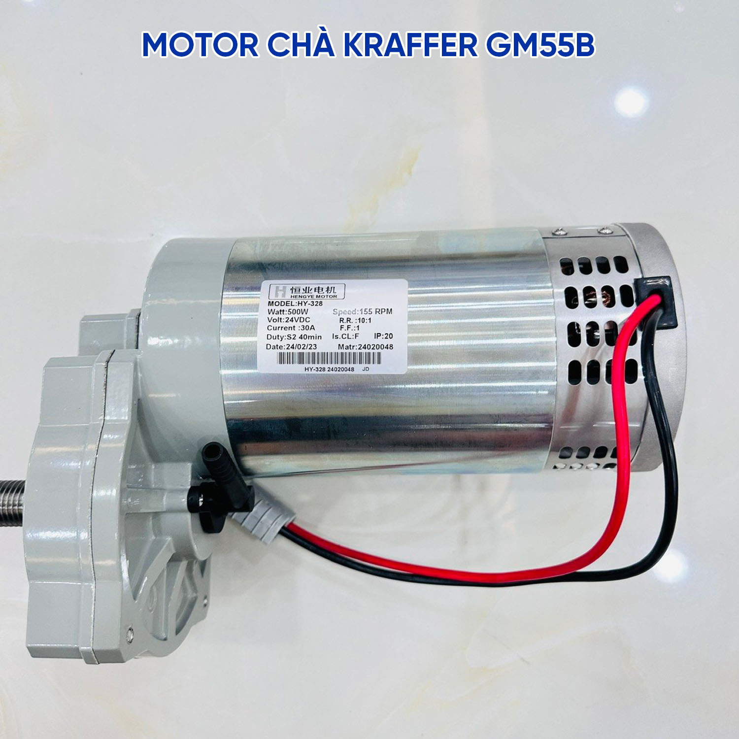 Motor chà máy chà sàn Kraffer GM55B