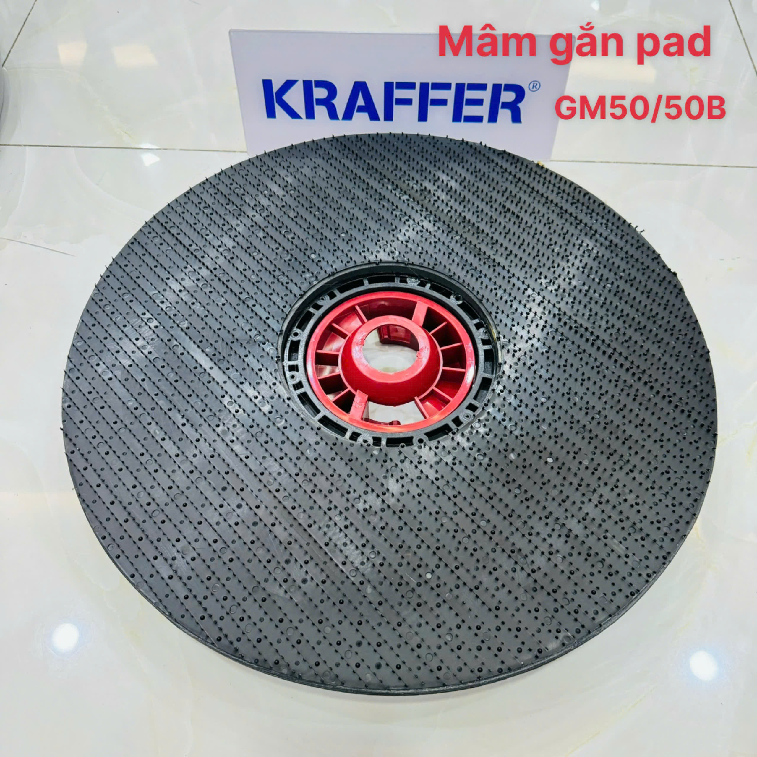 Phụ tùng máy chà sàn liên hợp GM50: mâm gắn pad