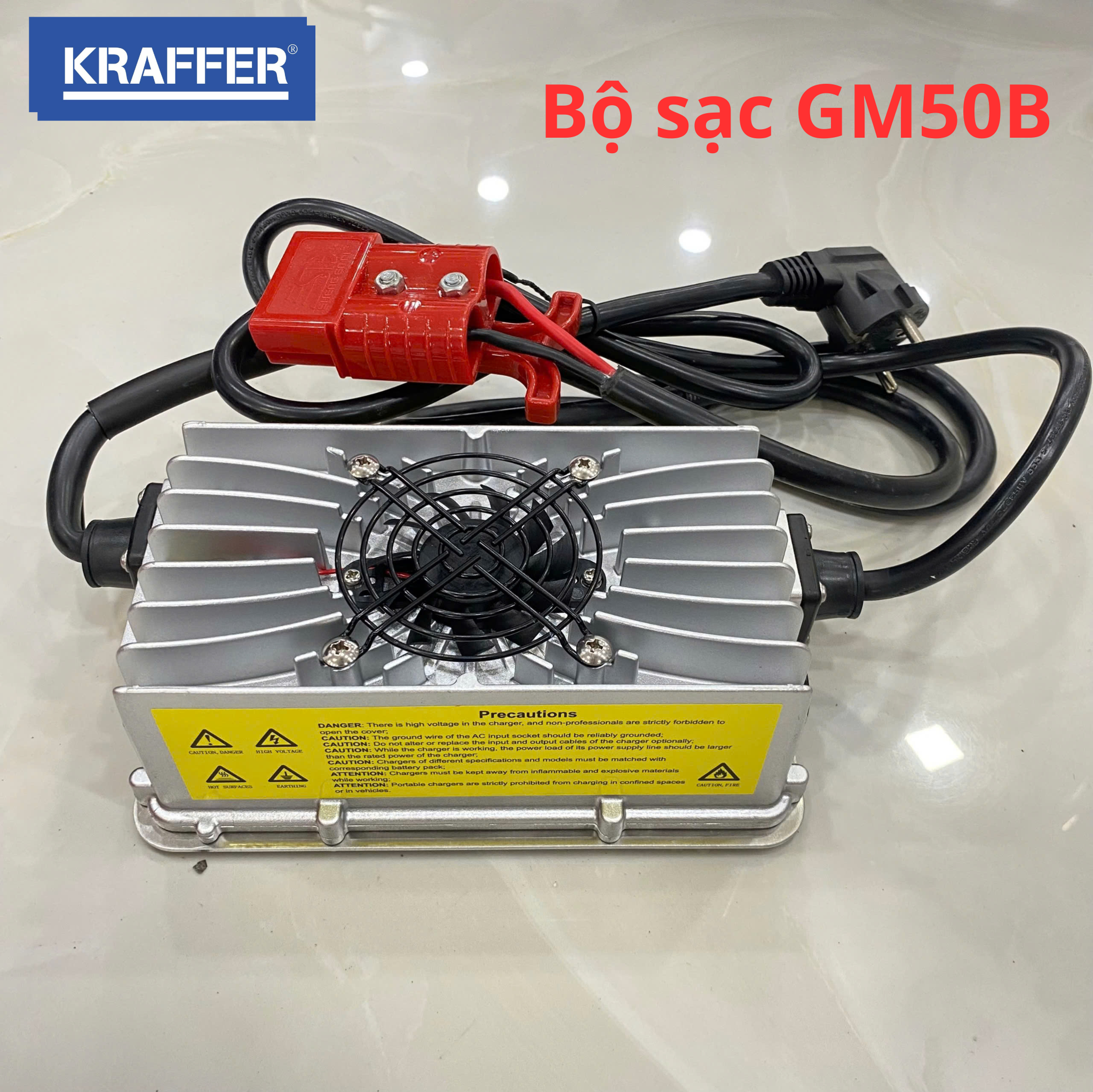 Phụ tùng máy chà sàn GM50B: Bộ sạc bình acquy