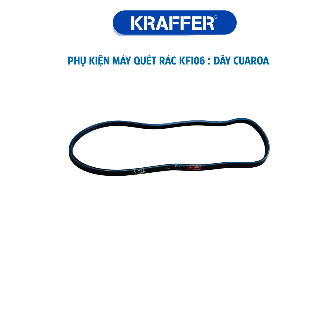 Phụ tùng máy quét rác KF106 :Dây cuaroa