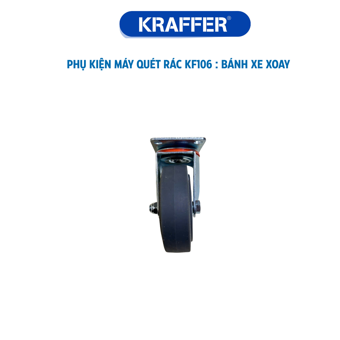 Phụ tùng máy quét rác KF106 :Bánh xe xoay