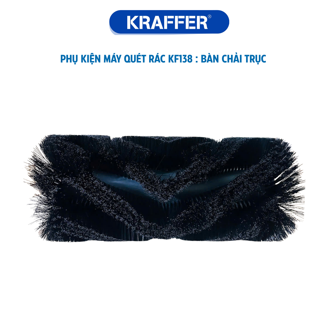 Phụ tùng máy quét rác KF138: Bàn chải trục