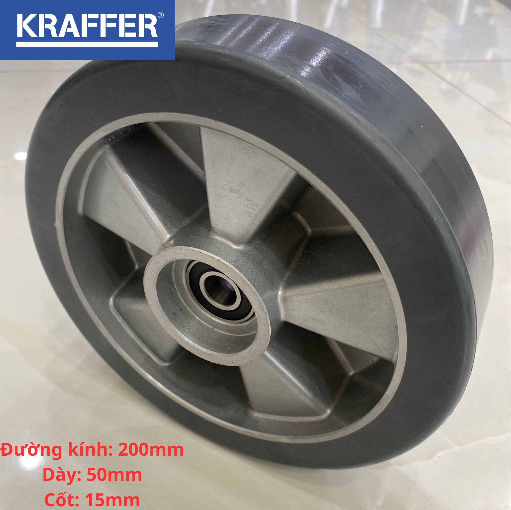 Phụ tùng máy chà sàn GM50/B: Bánh xe phía trước