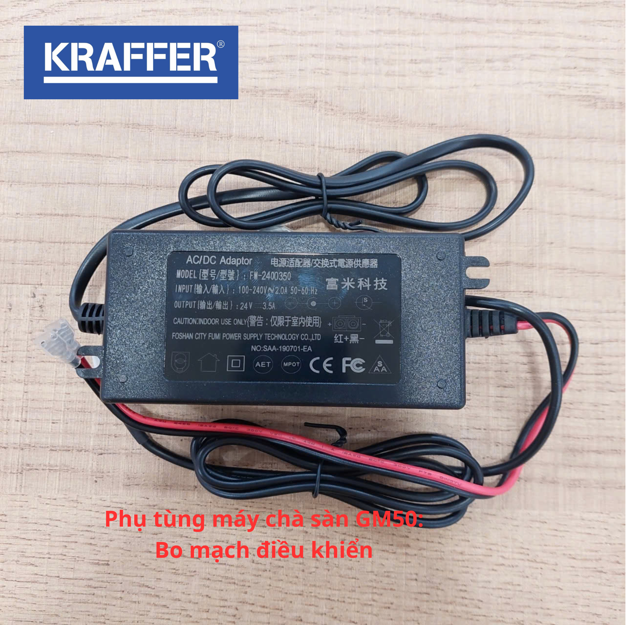 Phụ tùng máy chà sàn GM50: Bo mạch điều khiển