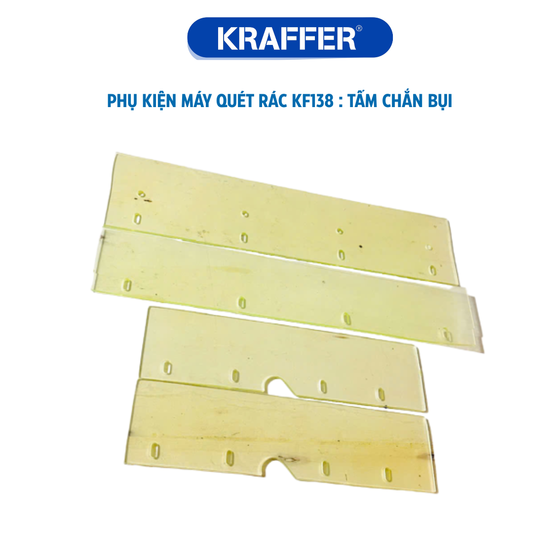 Phụ tùng máy quét rác KF138 :Tấm chắn bụi