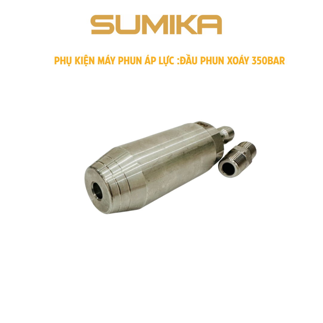 Phụ kiện máy phun áp lực :Đầu phun xoáy 350 bar
