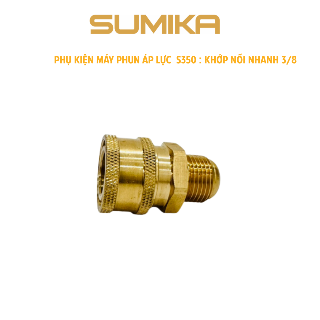 Phụ tùng máy phun áp lực S350: Khớp nối nhanh 3/8
