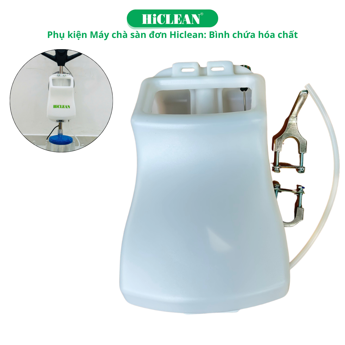 Bình nước Máy chà sàn đơn HiClean