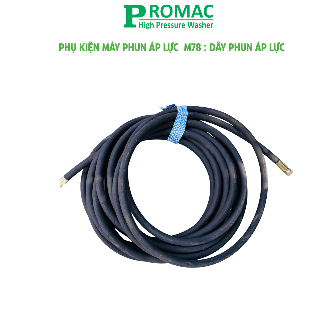 Phụ tùng máy phun áp lực M78: Dây phun áp lực