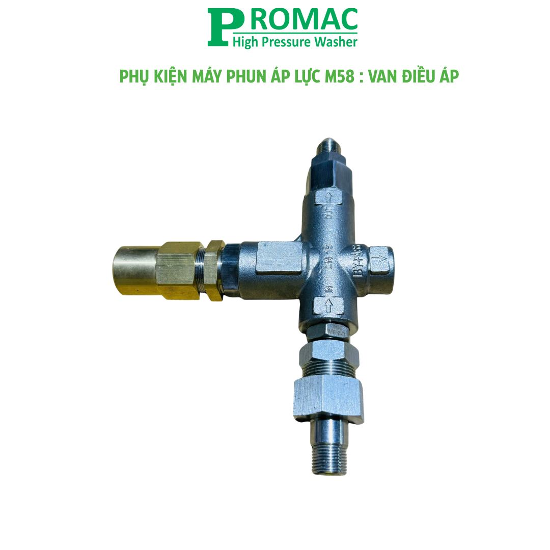 Phụ kiện máy phun áp lực M58 : Van điều áp
