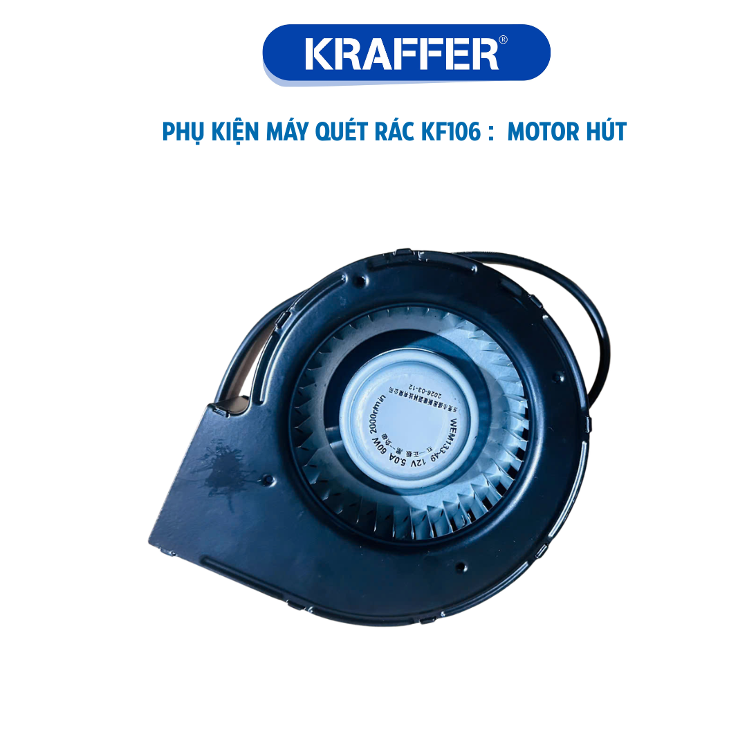 Phụ kiện máy quét rác KF106 : Motor hút