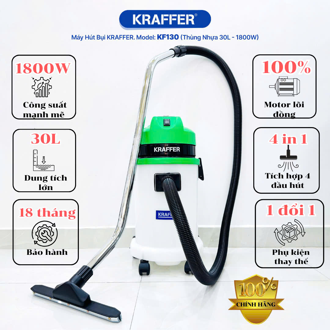 may_hut_bui_cong_nghiep_kraffer_kf130_nhua_green_h20