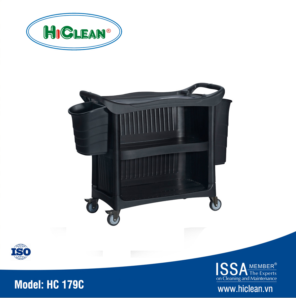 xe đẩy phục vụ dọn dẹp