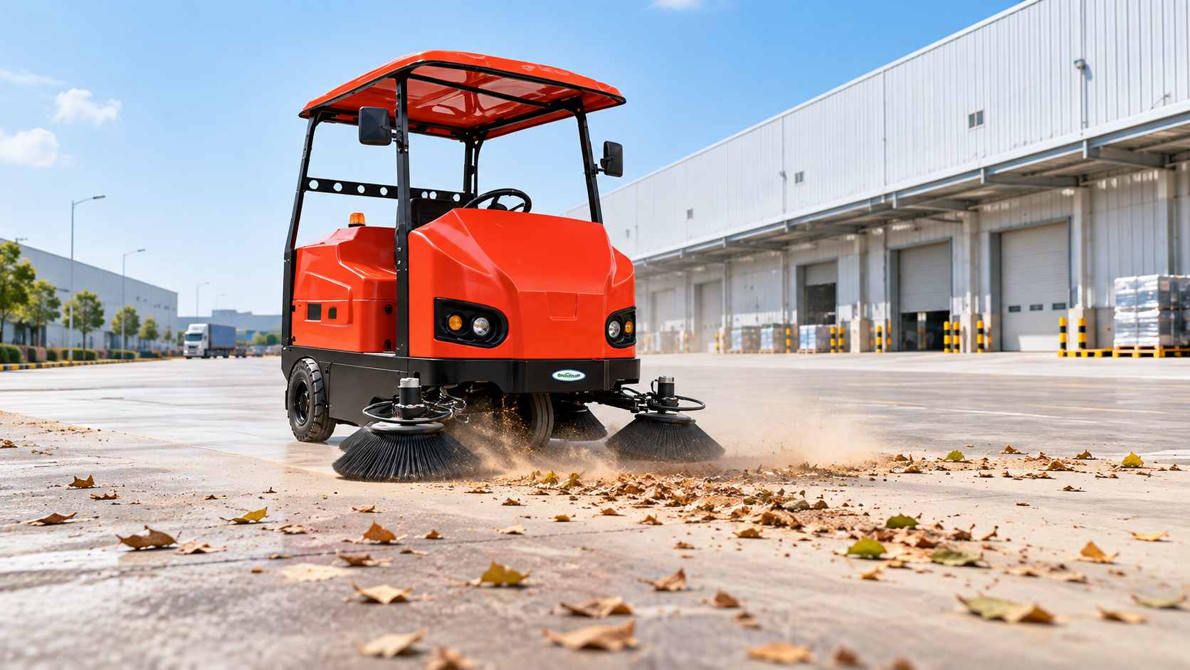 Xe quét rác công nghiệp đẩy tay hay ngồi lái